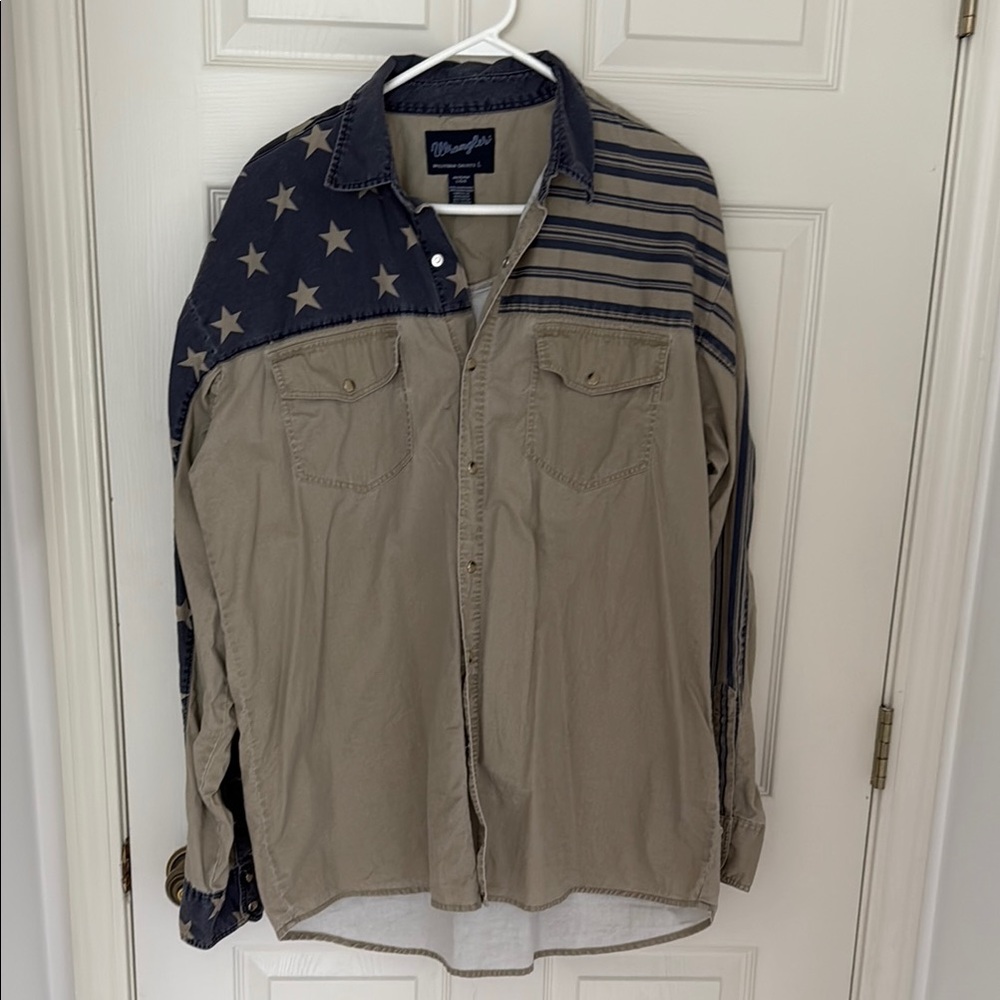 Wrangler Vintage Stars and Stripes  Shirt #2